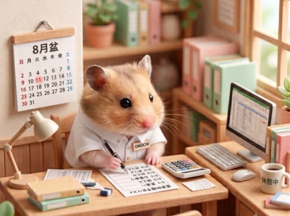 ワイ社畜、お盆休みなし