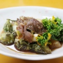 フキノトウのすき焼き風～