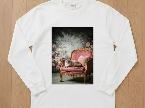 バーマンのルネサンス肖像画長袖Tシャツができました！