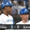 【vs.オリックス】日ハム、8回に万波のタイムリーで貴重な追加点！