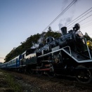 11月の川根路　夕暮れの帰還