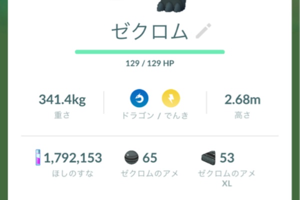 ポケモンgoプレイ日記ブログ ゼクロム
