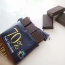 カルディのチョコで作ったチョコレートクリーム♪
