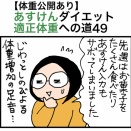 【体重公開あり】あすけんダイエット適正体重へ道49