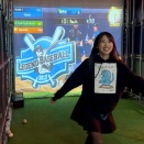 牧野真莉愛、球速測定で101km記録、俺より速いよ