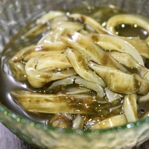 即席の墨入りイカの塩辛