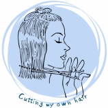 『getting my hair cut（髪を切る）』の画像