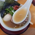限定『梅塩ラーメン　全部のせ』を食す。長野県中川村『また旅』
