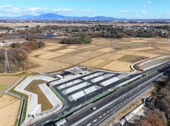 圏央道の新たな休憩施設「坂東PA（外回り）」が2026年1月31日15時オープン