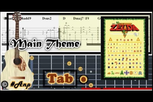 ソロギターTAB譜まとめ。 - ゼルダの伝説