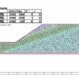 『手持ちのFEMソフトPhase2によるせん断強度低減法の検証をします。』の画像