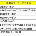 30周年セール内容公開！！エサや用品がお得に！