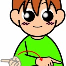 手話単語：２３９３　【隣り】【左隣り】【次】