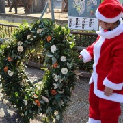 クリスマスリースのプレゼント　（１）