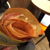 有楽町で小腹がすいたときに！もちもち、ハムチーズモチクレープ♪