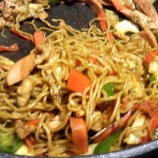 『焼きそば・ベビースターラーメン・』の画像