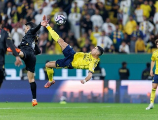 伝説のゴール再び！40歳ロナウドがオーバーヘッドで通算954ゴール目を記録