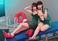 【衝撃】堀未央奈×岩本蓮加、大胆”太もも”見せｗｗｗ
