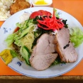 ■荒川区役所前の「光栄軒」で、デカ盛り冷やしそばセット！