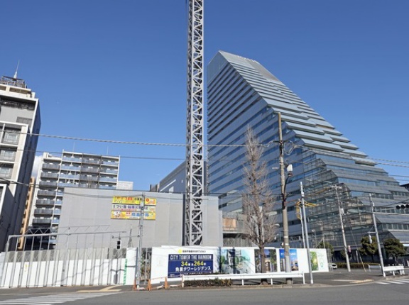 地上34階「CITY TOWER THE RAINBOW（シティタワー ザ レインボー）」の建設状況！レインボーブリッジ近くの分譲タワマン（2026.1.11）