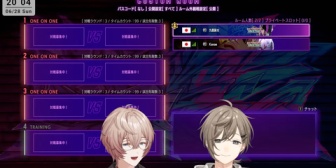 【にじさんじ】九里詠太、先輩初コラボでかなかなとスト6ガチ勝負！『角煮ニキ普通にめちゃ上手いな』『8年の重みを新人に分からせる叶』
