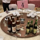 中山日本商工会の懇親会で飲んだ、澳門ビールが美味でした