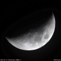 令和6(2024)年4月14日の天体観測 月の直焦点撮影