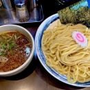 中野区新井「麺彩房」で旨辛つけ麺（大盛）