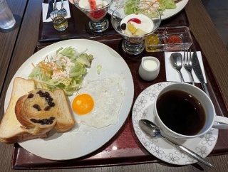 桜珈琲でまったりランチ