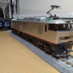 クローゼットの中の鉄道模型