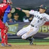 侍ジャパン　井端監督の勝負手がズバリで勝ち越し点！小園に代走・五十幡→栗原の犠飛で超速生還