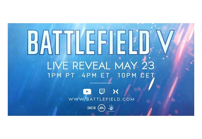 最新作『バトルフィールドV』を発表 	