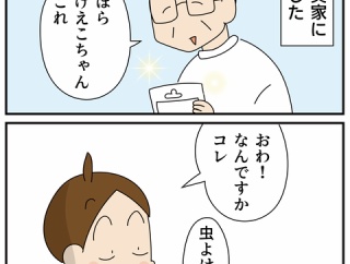 びっくり虫よけもらった