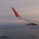 富士山は見えたけど…（新千歳→自宅）