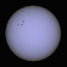 『投稿：BORG54アクロマートによる太陽黒点　2022/04/23』の画像