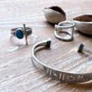 TUAREG SILVER SLIM BANGLE