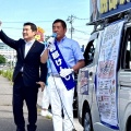 午後からは『勝部けんじ』さんが胆振入り