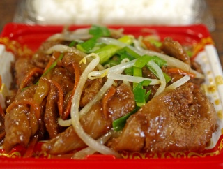 豚レバー炒め