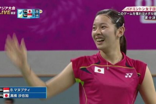 バドミントン 高橋沙也加 ランキング