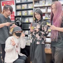 血が沸く！！ニューシングル『ブラッディー・クレッセント』と再録ベスト『アベレーション : プラチナム』の再発盤を同時リリースされた、ANCIENT MYTH様ご来店！！