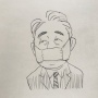 【悲報】超大物漫画家・浦沢直樹さん、『アベノマスク』絵を投稿して賛否両論で大荒れ！  「がっかり」「これのどこが問題？普通の似顔絵じゃん」