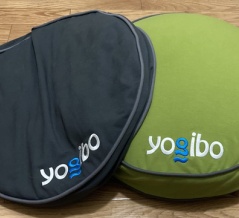 Yogibo『ヨギボー｜ラウンド・ピロー・ロゴ』使用後１カ月。［26.05.11.Mon.］