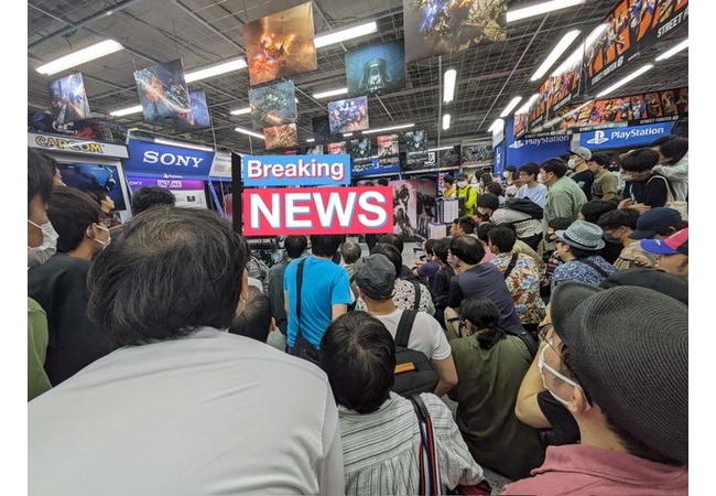 【画像】平均的フロムプレイヤー、テレビで晒されてしまう