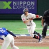 【プレミア12】侍ジャパン五十幡の足が生んだ追加点　バント安打→左前打で一気に三塁　辰己の適時打呼ぶ