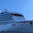 豪華客船_飛鳥Ⅲ_寄港_蒲郡港