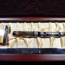 高級な　⑦　WENJUE　2028　ブルーM・オーバーレイ14K