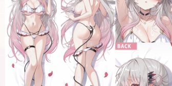 【VTuber】パトラのHPに抱き枕カバーの無修正版公開されとるやんけ！
