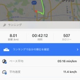 『冬のランニング』の画像