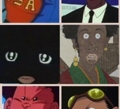外国人「こういうステレオタイプな黒人アニメキャラは本当に嫌いだ」
