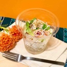 【ローソン新作】0秒パスタサラダ 豚しゃぶを実食｜混ぜずに食べられる新発想サラダ